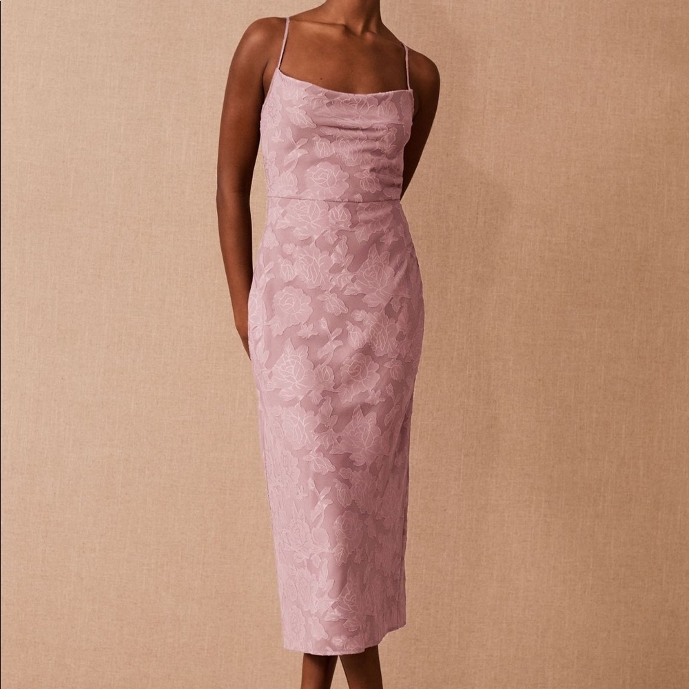 BHLDN / Taye Midi Dress / Lilac